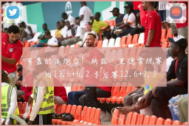 可靠的高炮台！纳兹·里德常规赛场均13.6+6.2 季后赛12.6+7.3